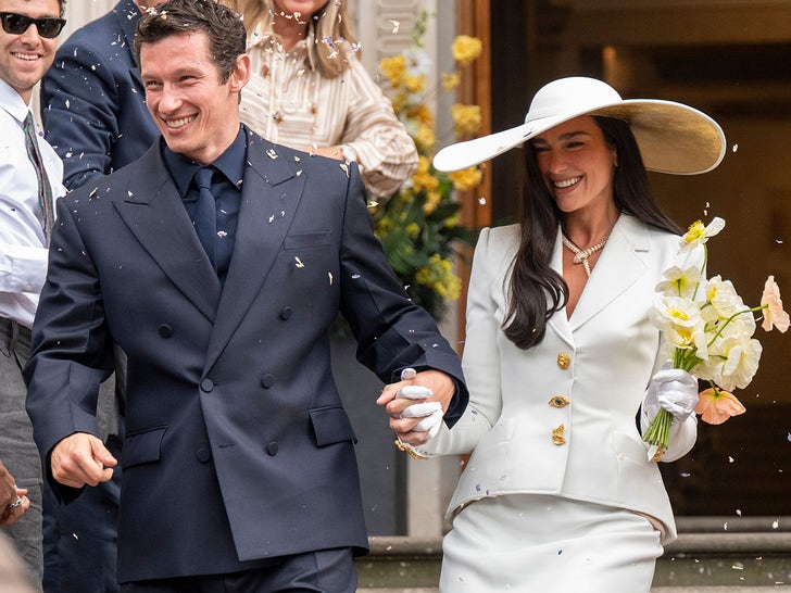Dua Lipa And Callum Turner Tie The Knot