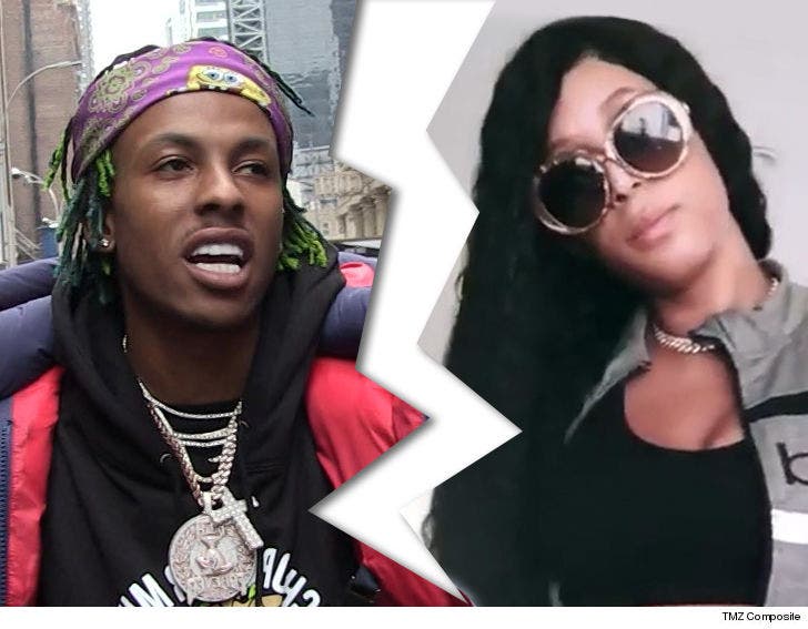 Rich the Kid's Wife Files for Divorce