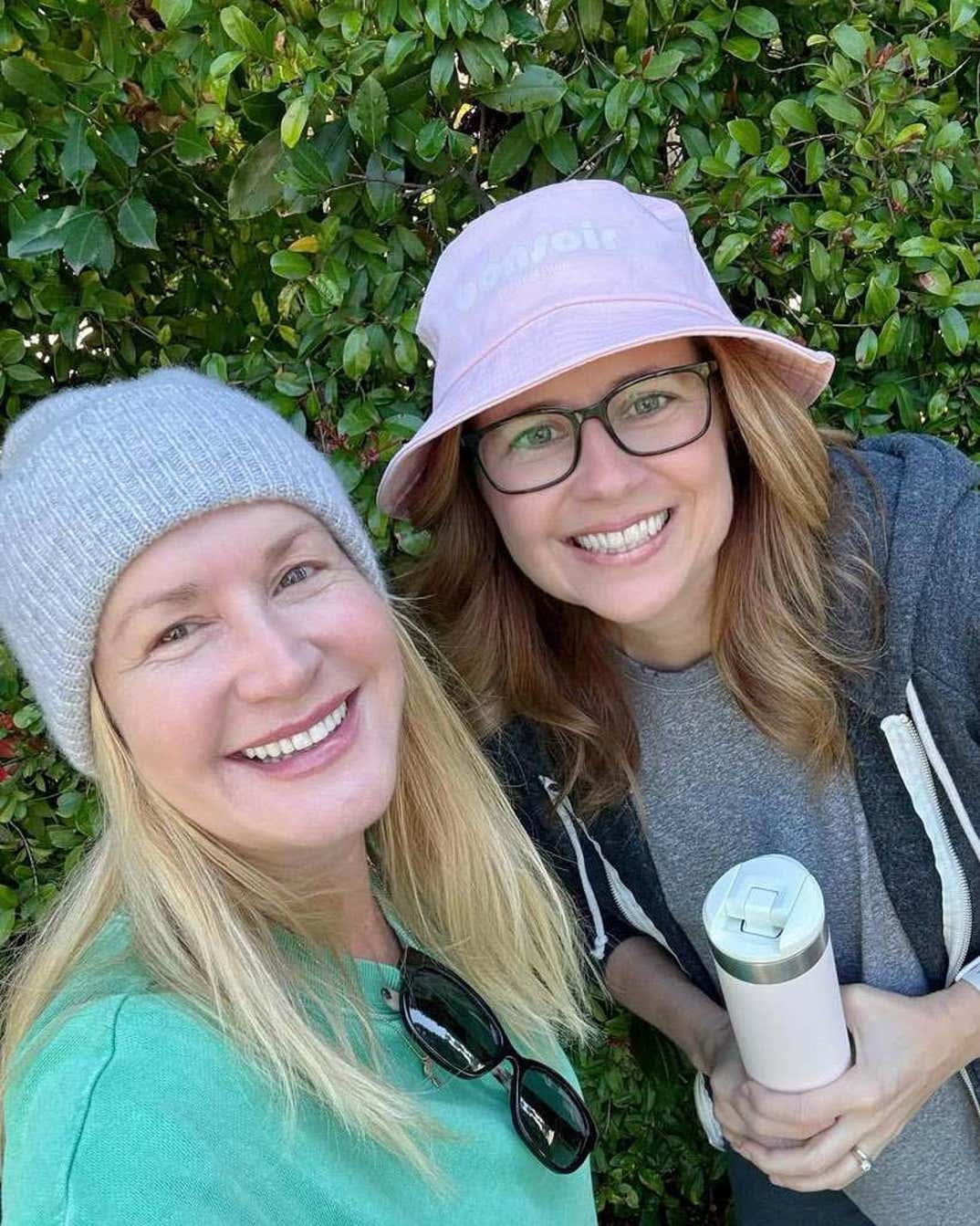 Angela Kinsey and Jenna Fischer
