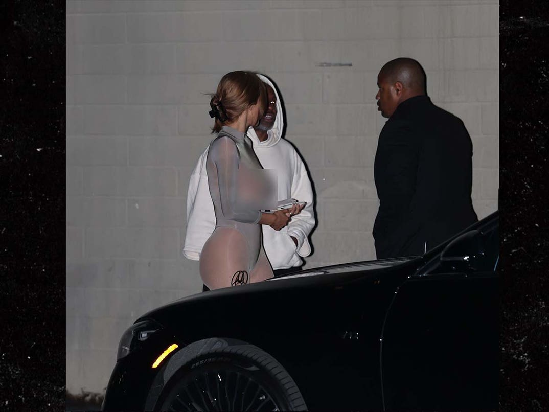 Bianca Censori and Kanye West