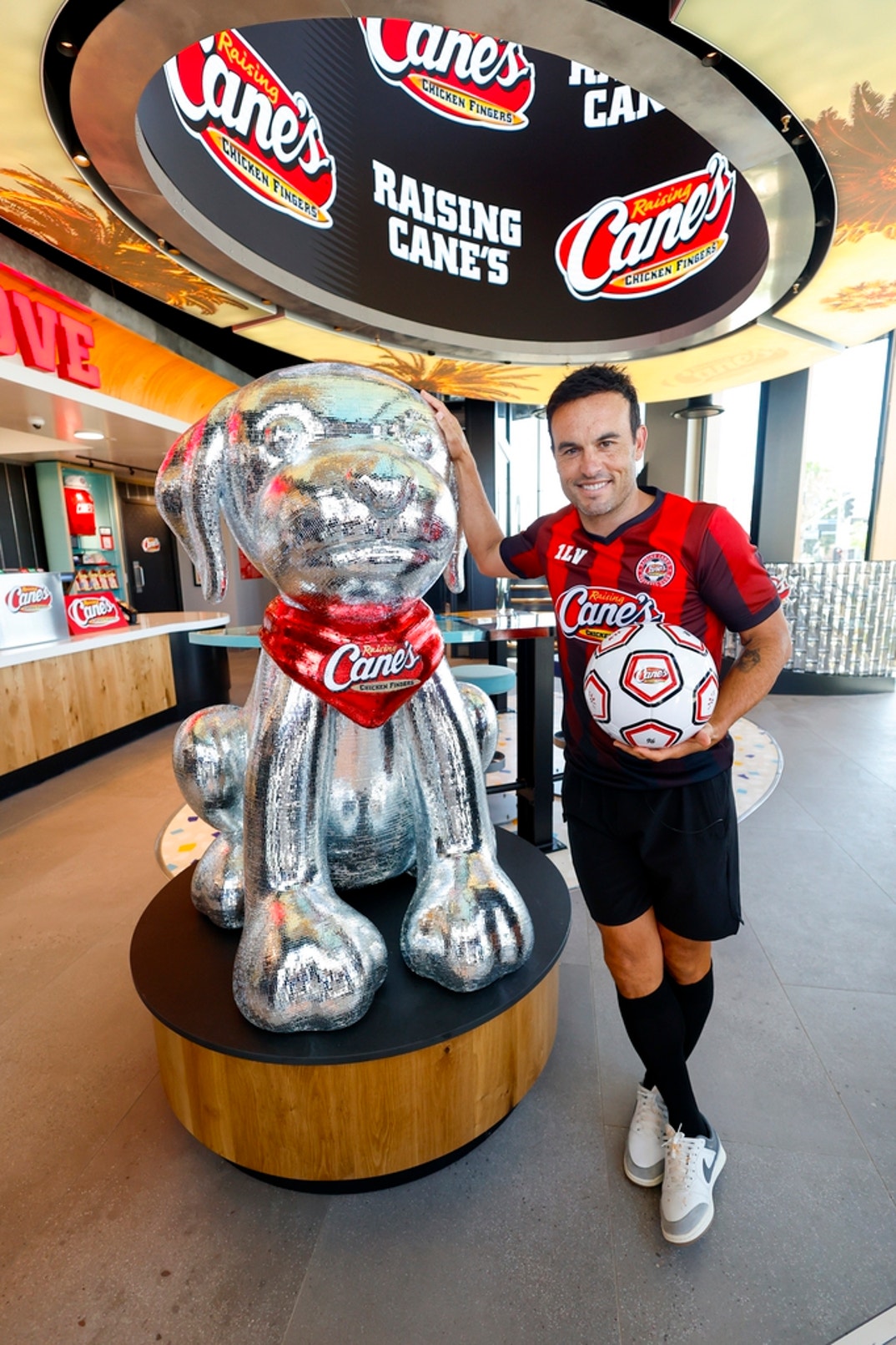 Landon Donovan Raising Canes 2