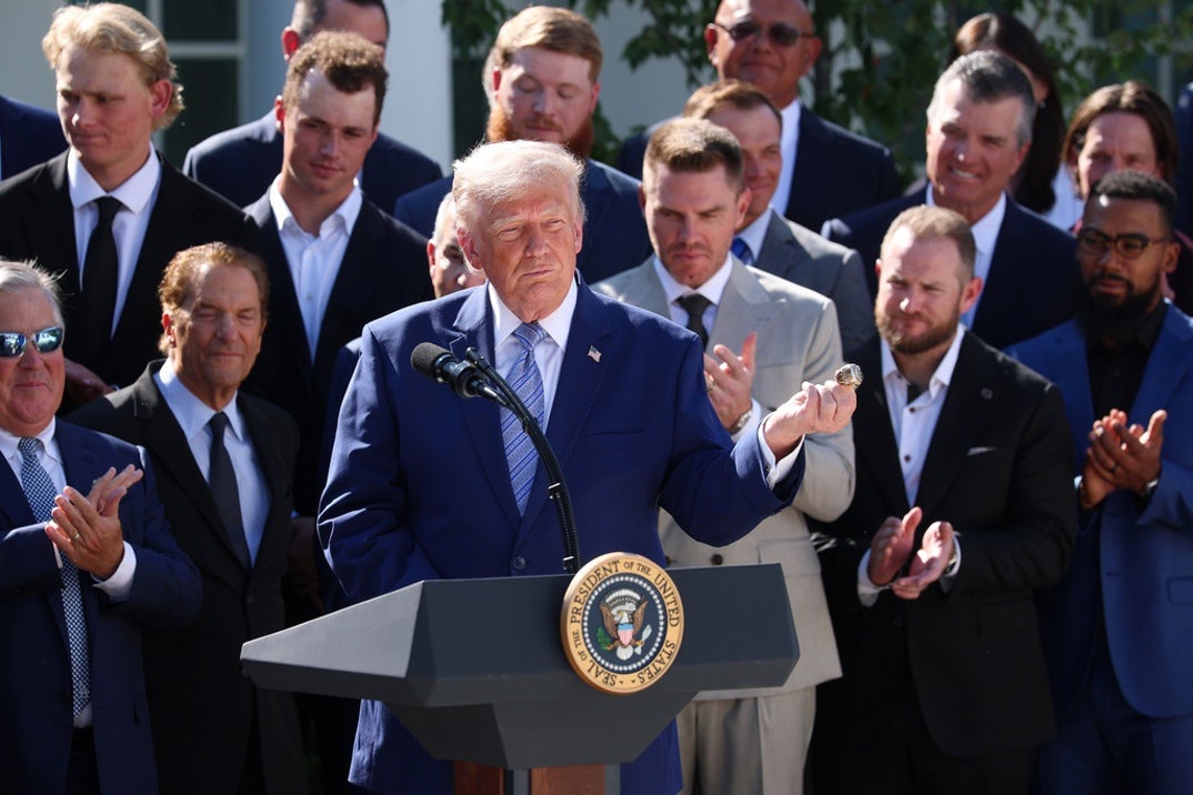 Dodgers At The White House 9