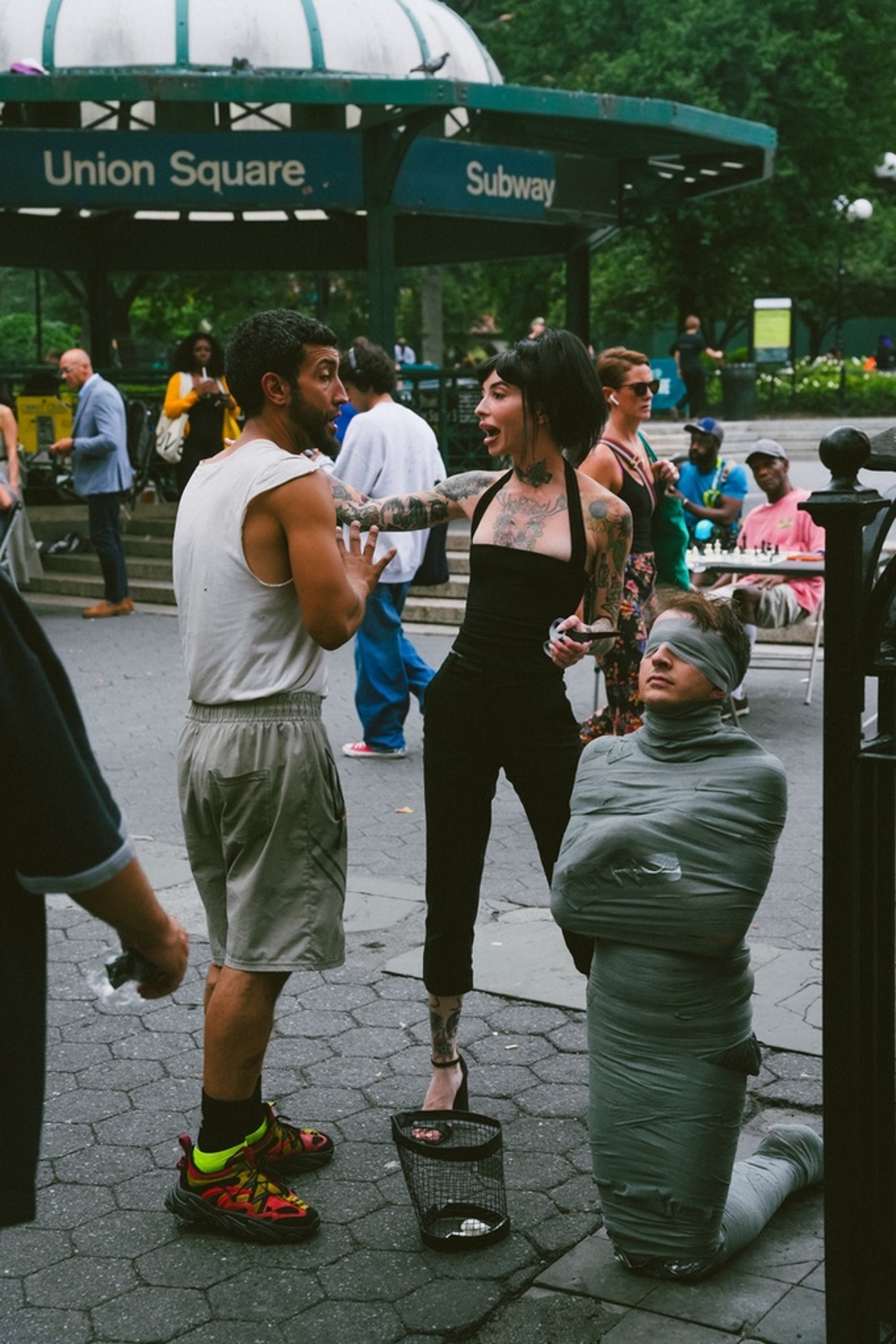 Dominatrix Sabine Tatou Stunt NYC 5
