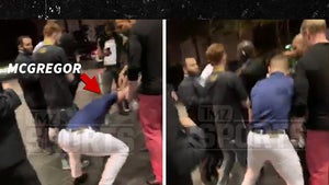Conor McGregor Phone Stomping Incident Caught On Video