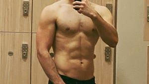 Celebrity Quarantine Workouts -- At Home Gyms!