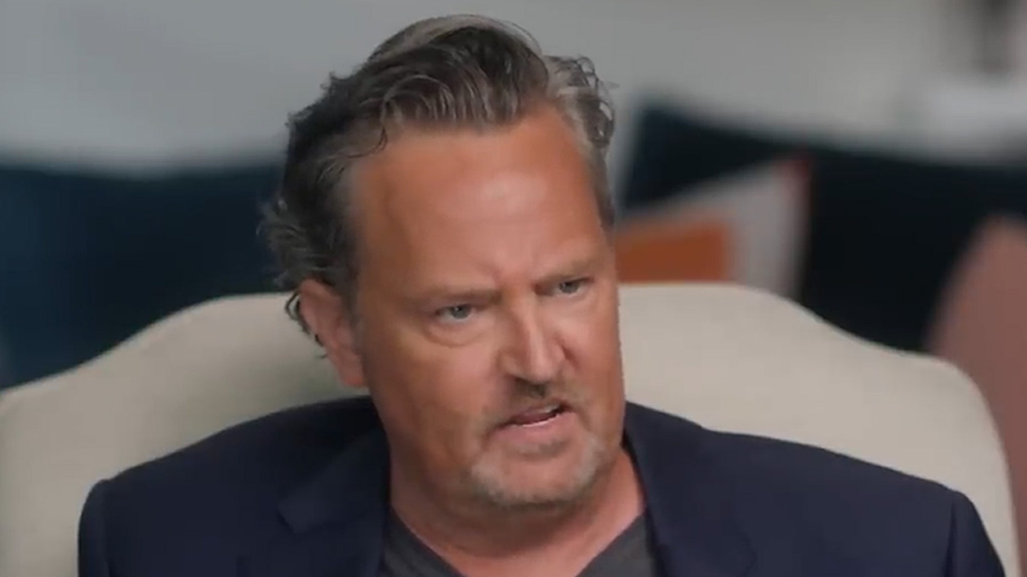 Matthew Perry Detailed Struggles with Drugs During Diane Sawyer Interview