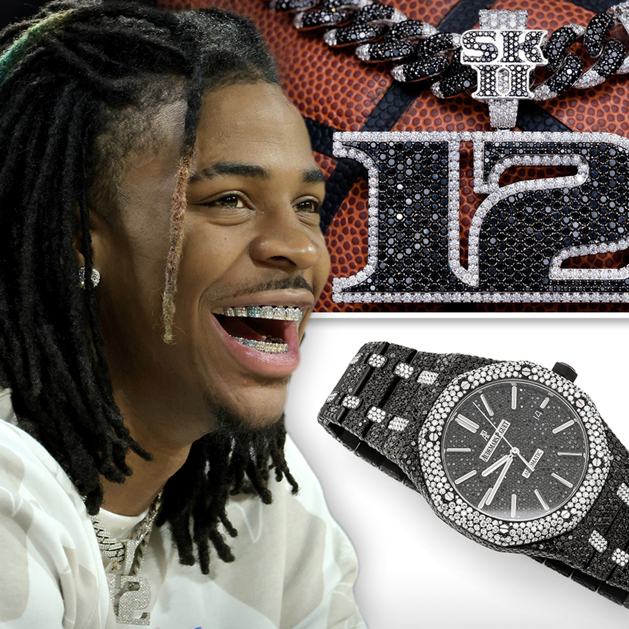 TMZ: Grizzlies' Ja Morant Drops $55K on Jewelry in Shopping Spree