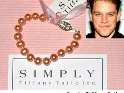 Matt Damon's Daughter's Pearls