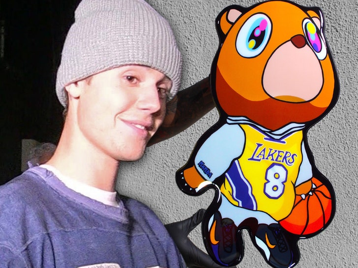 Justin Bieber's Kobe Bryant Tribute Art Raises $12,000 for MambaOnThree