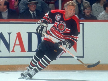 Bobby Hull Playing Hockey