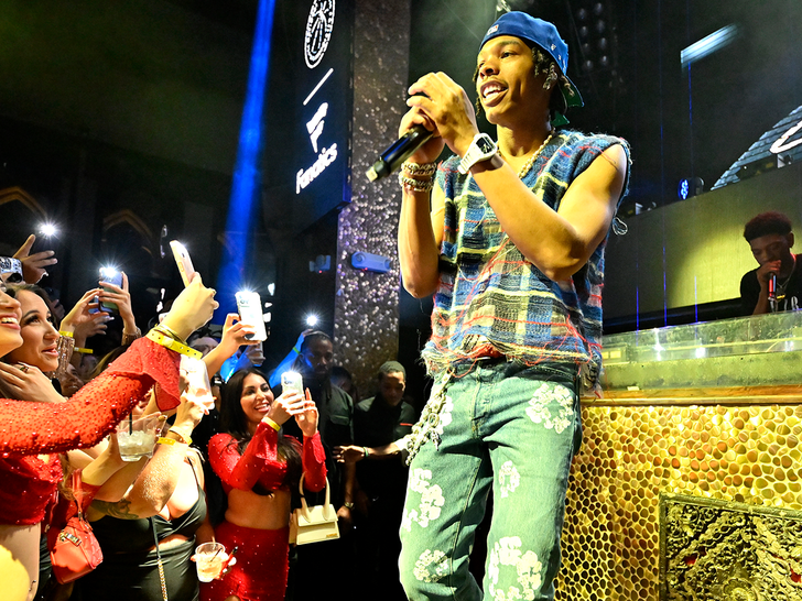 Lil Baby performs onstage during the Summer Players Party