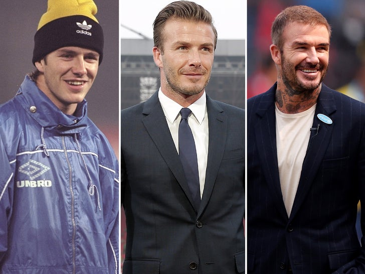 David Beckham Through The Years