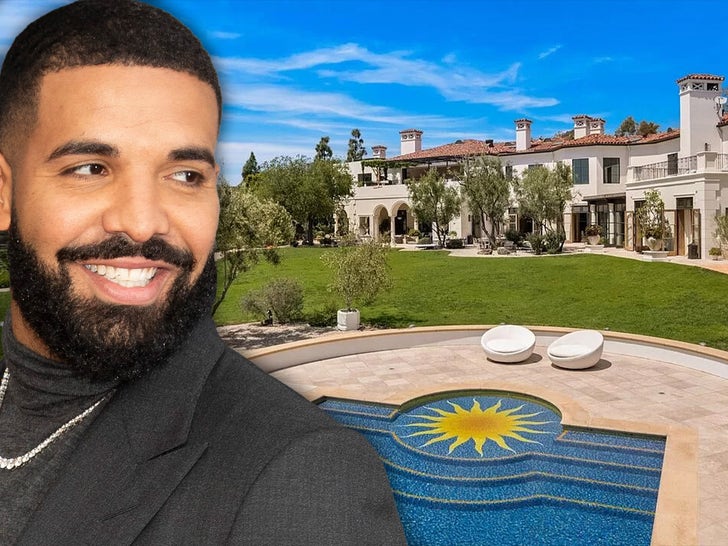 Drake Re-lists Beverly Hills Mansion