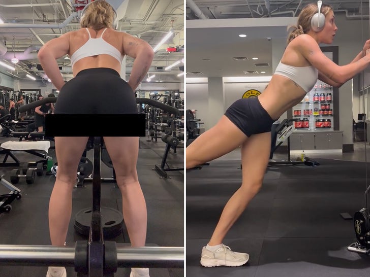 Charly Jordan Flaunts Workout Bod With Booty-ful Pics!