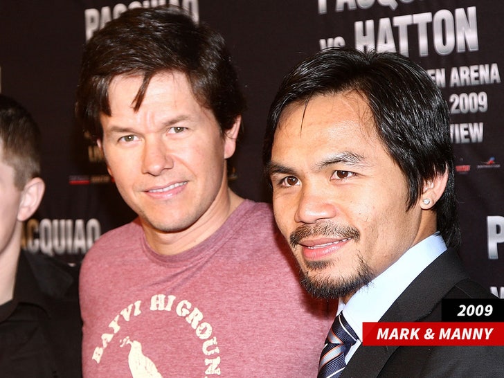 manny pacquiao mark wahlberg sub getty swipe 1