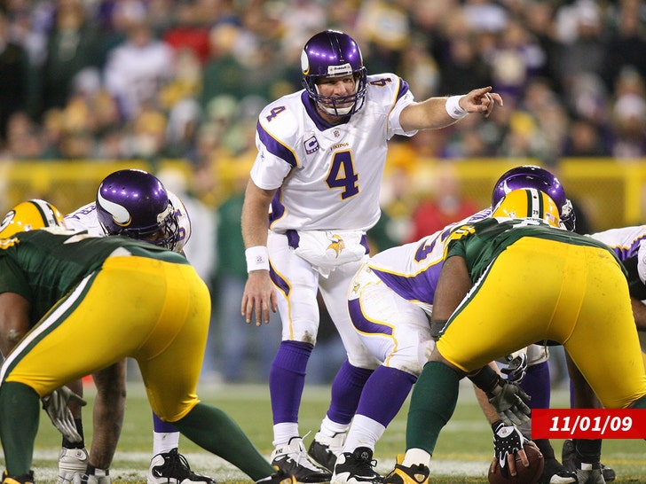 Brett Favre empacadores vikingos getty