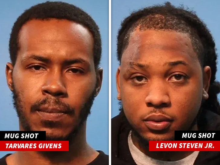 Tarvares Givens and Levon Steven Jr mug shots 1