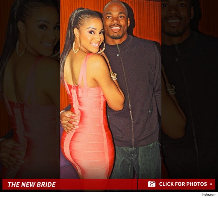 Adrian Peterson's Wife -- Baby's Got (Running) Back