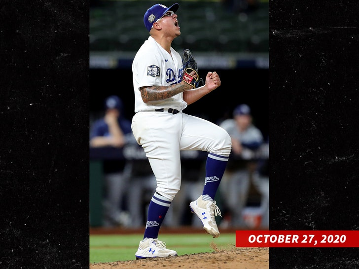 Dodgers: Julio Urías' Dad Gets a World Series Tattoo Featuring His Son