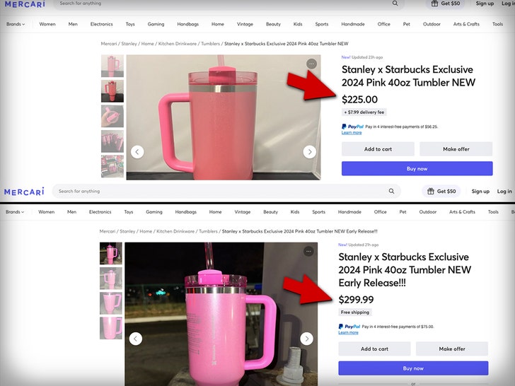 This Rare Starbucks Stanley Red Cup Is Reselling for $800 on Poshmark