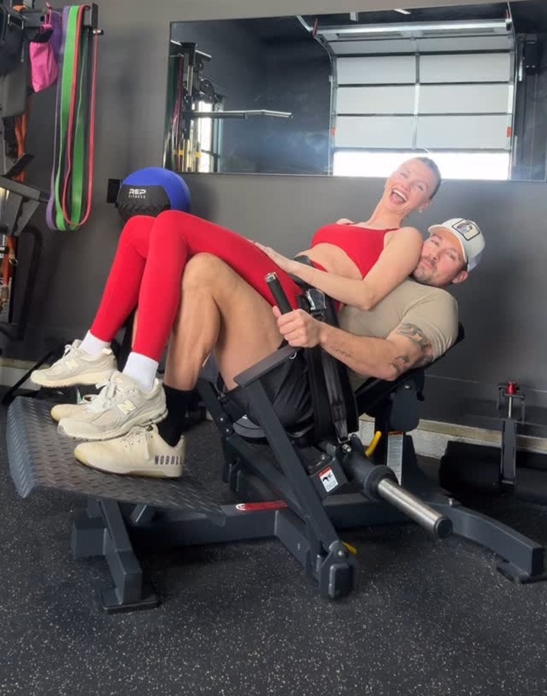 James Maslow and Caitlin Spears