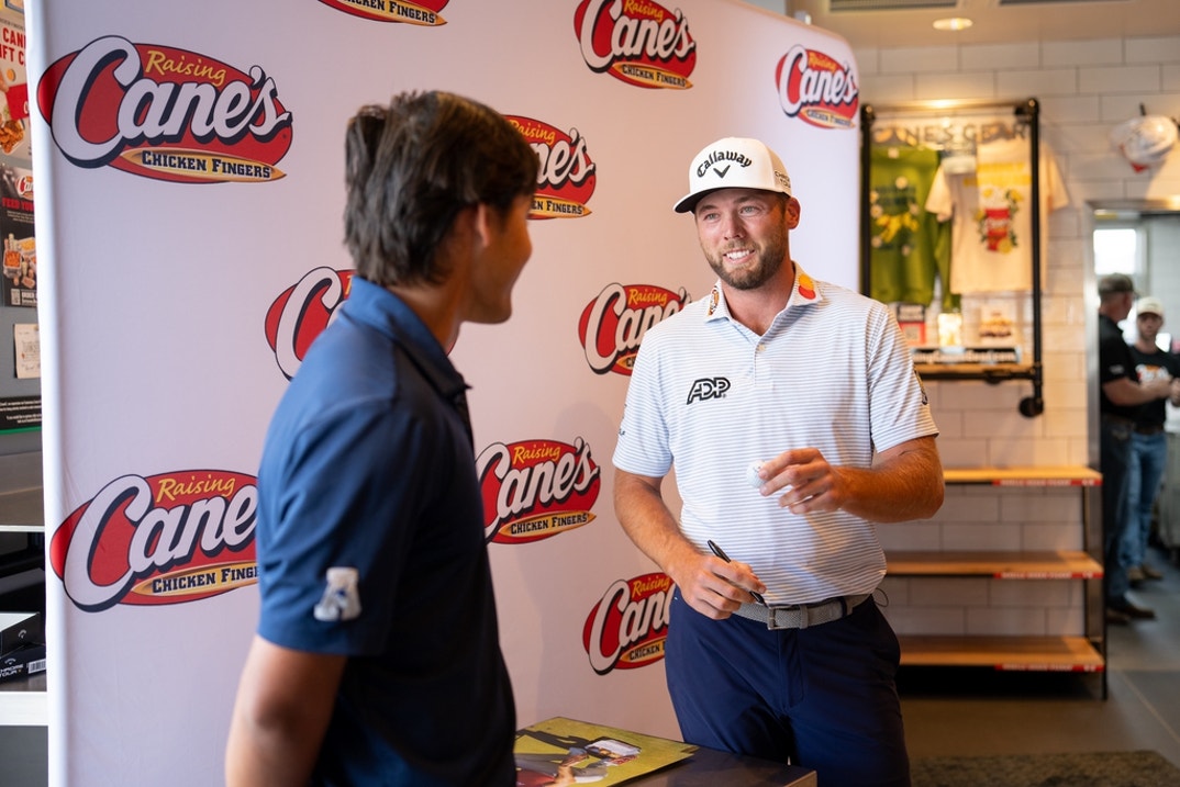 Sam Burns Raising Canes 6