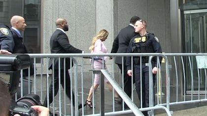 Stormy Daniels Attends Michael Cohen's NY Court Hearing on Seized Documents