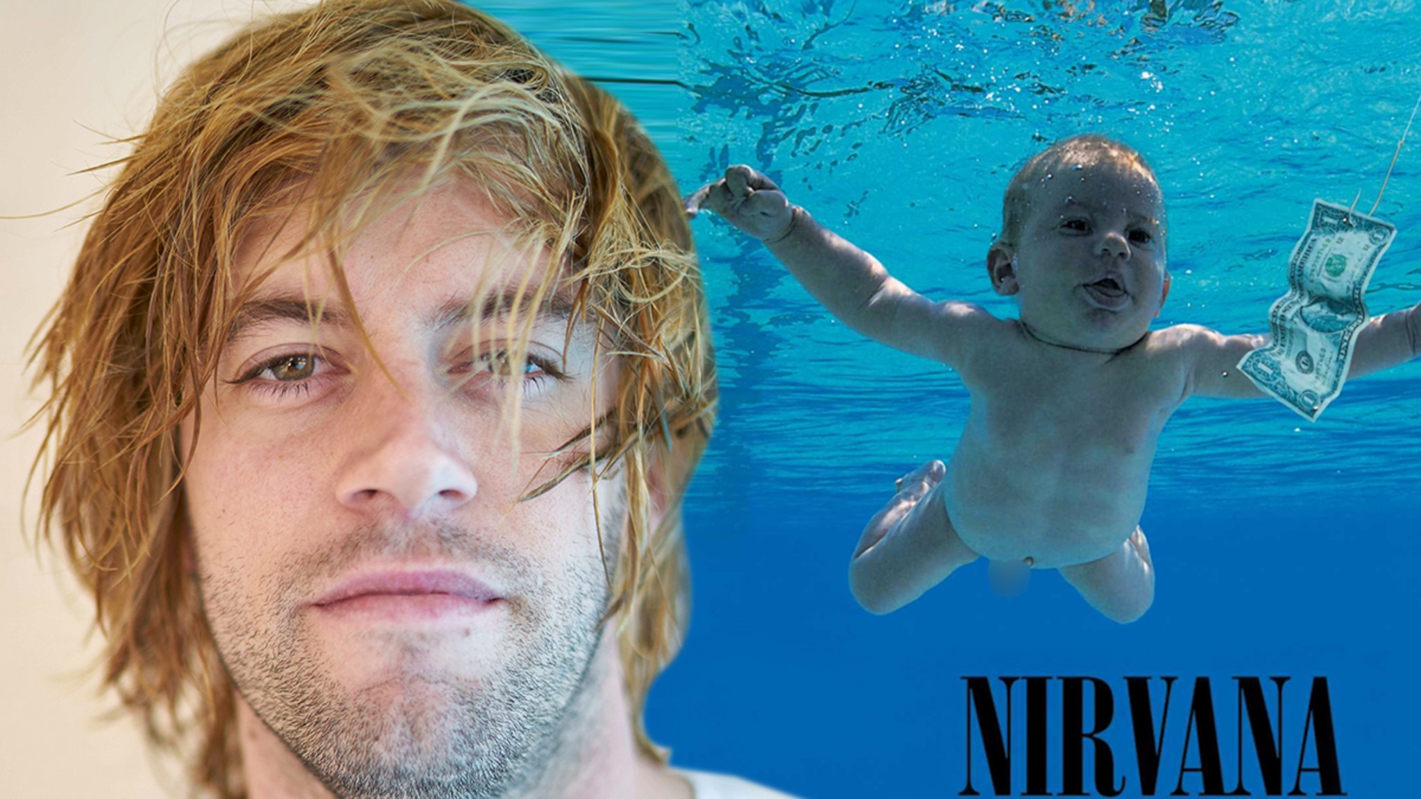 Baby On Nirvana's 'Nevermind' Cover Begs Them To Nix Genitalia Pic for 30th