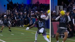 Saquon Barkley Drilled In Face During Pro Bowl Dodgeball Game