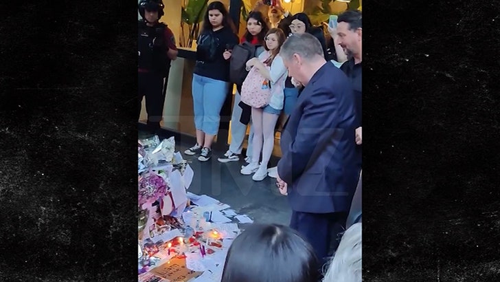 Liam Payne’s Dad Joins Fans for Moment of Silence Outside Hotel