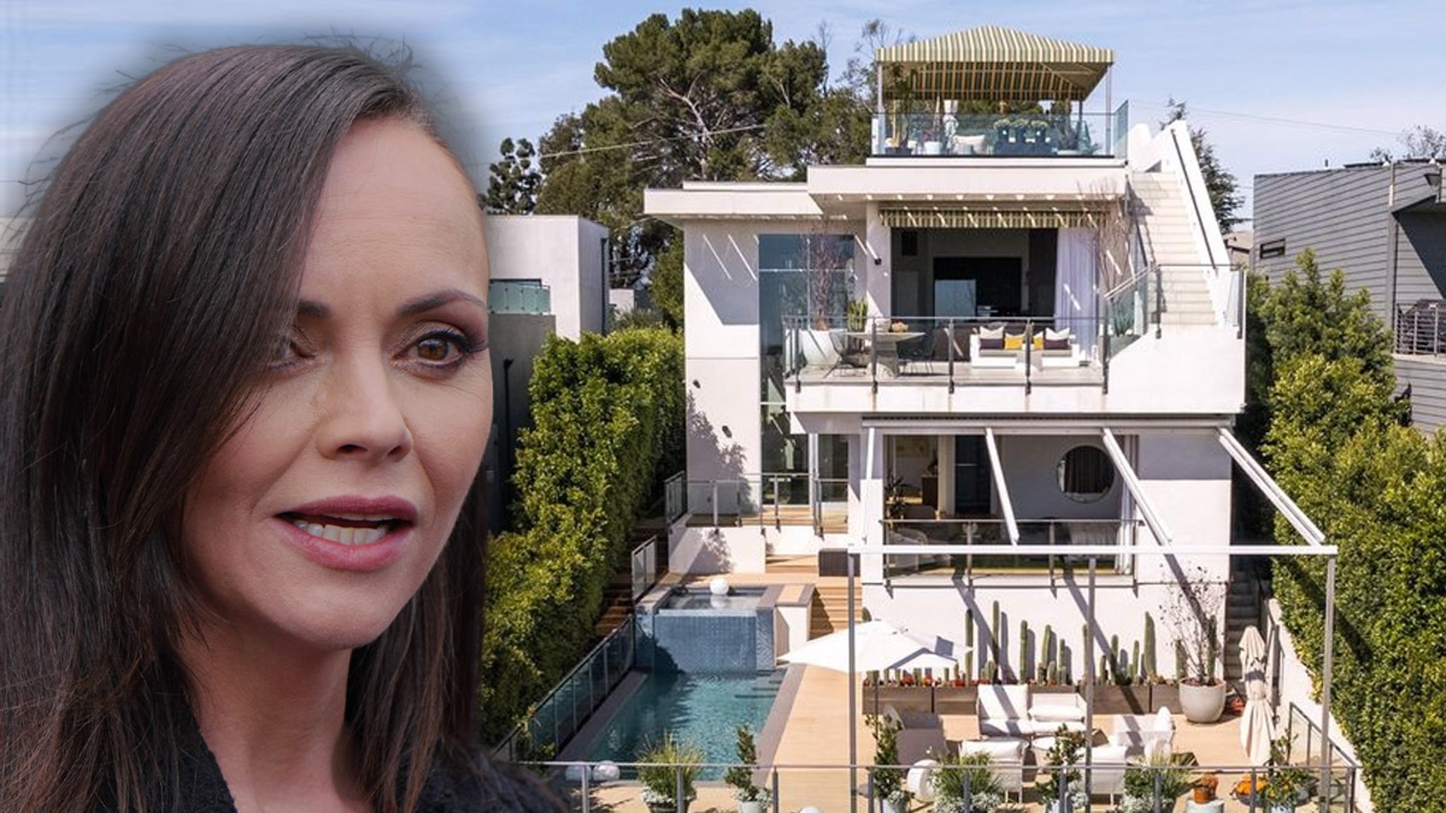 Christina Ricci Lists L.A. Home, Needs Bigger Place for Family Displaced by Fire