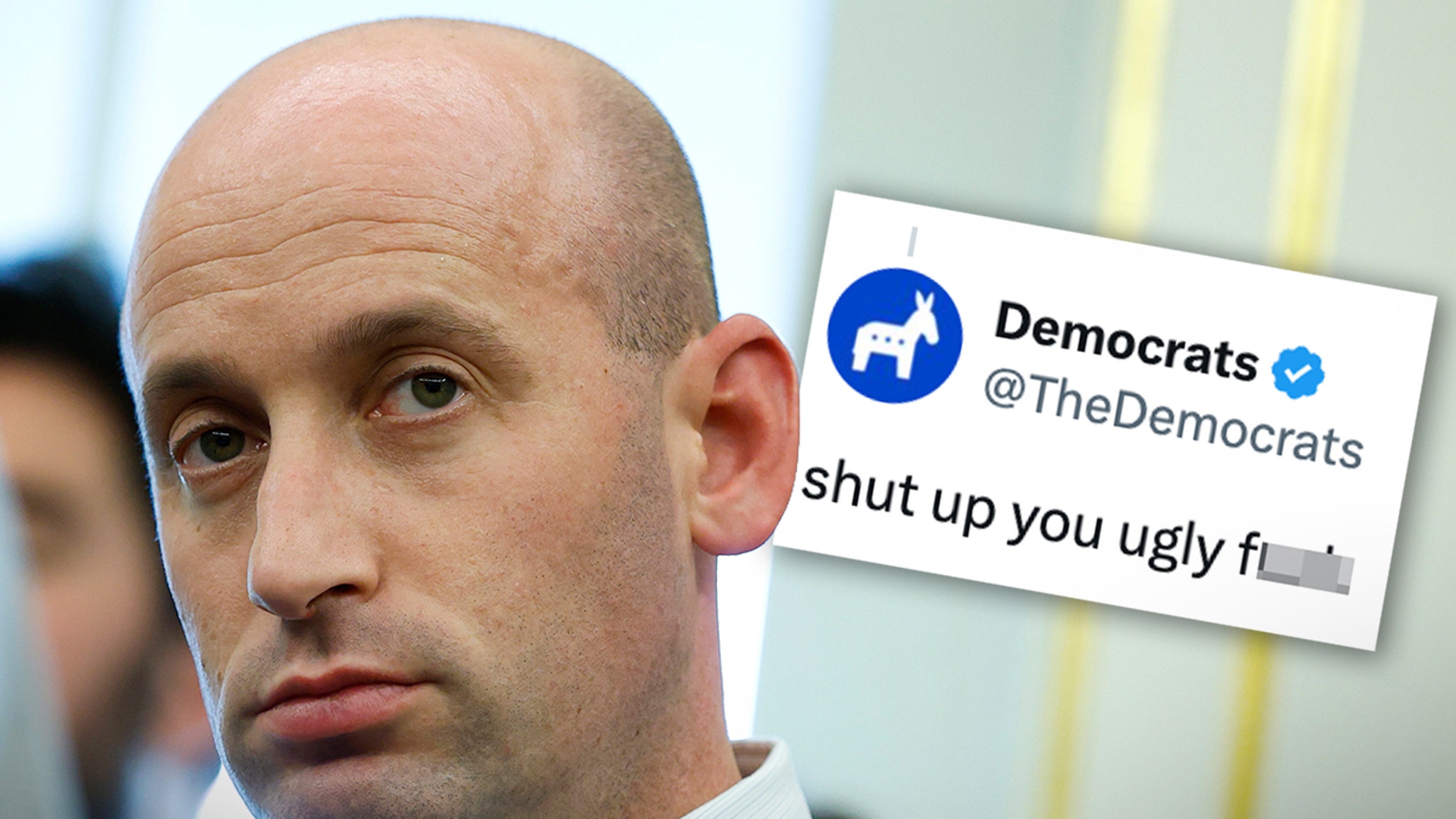 Stephen Miller Called An 'Ugly F***' by Democrats Official X&hellip;