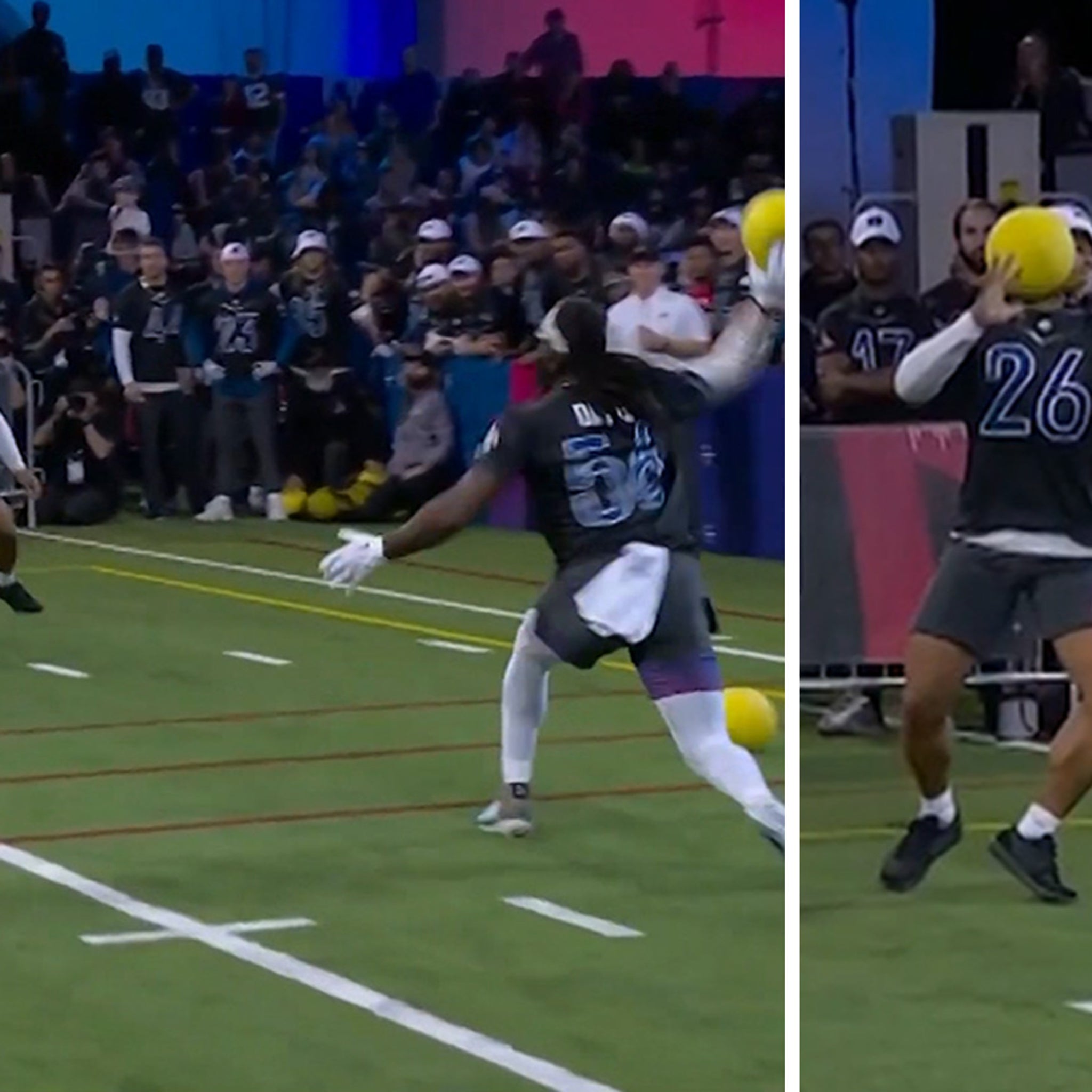 AFC, NFC Rosters Revealed for Epic Dodgeball Event at Pro Bowl