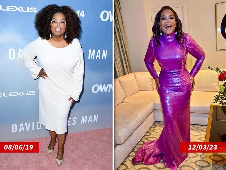 oprah winfrey side by side