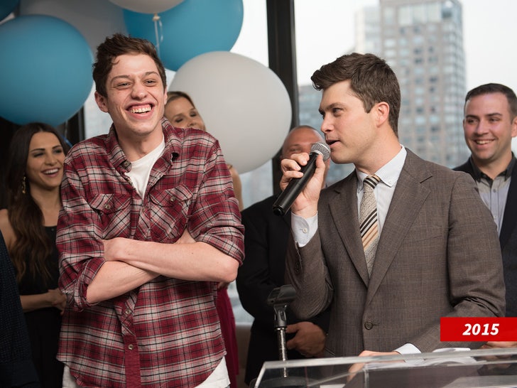 Pete Davidson Colin Jost Sub Getty Swipe 2