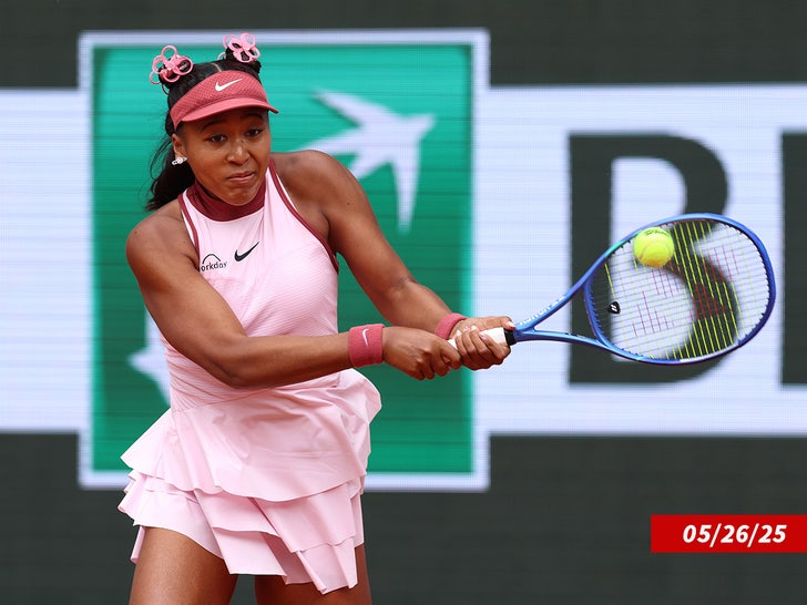 Naomi Osaka French Open Sub Getty Swipe