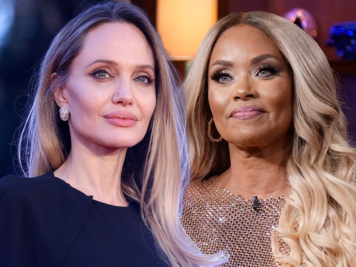 angelina jolie and gizelle bryant getty 1