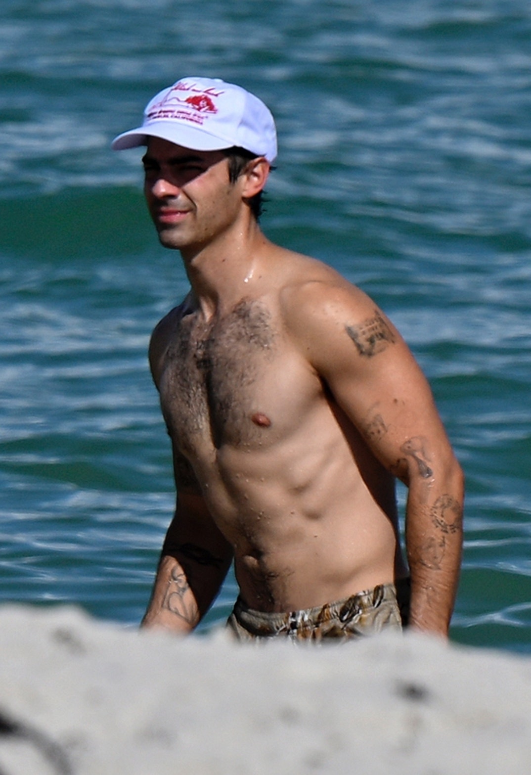 Joe Jonas Tattoos In Miami 
 8