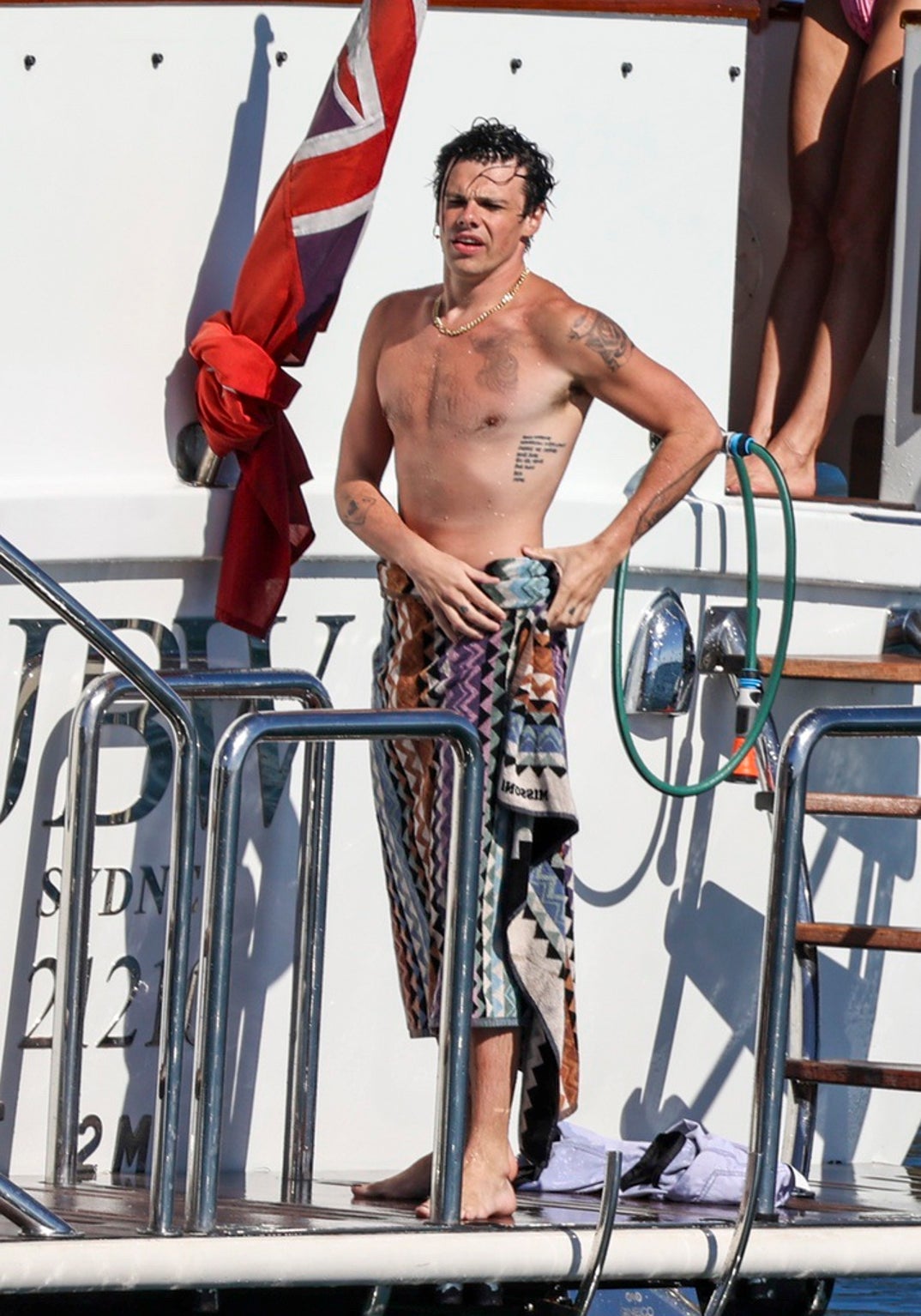 Yungblud Bares It All On Yacht 8