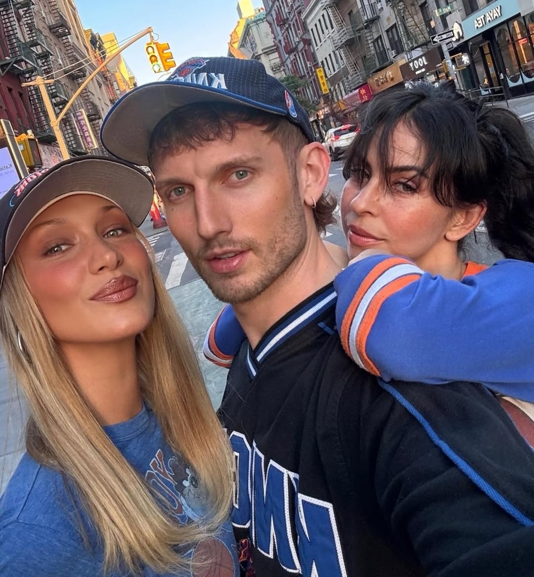 Bella Hadid, Patrick Dooley and Leah McCarthy