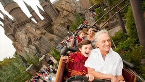 Michael Douglas and the Fam: Muggles in Paradise