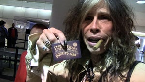 Steven Tyler -- I Get Free Tacos ... FOR A YEAR!!