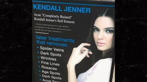 Kendall Jenner Sues -- Excuse Me, Laser Co ... This Face Gets At Least $10 Mil for Endorsements!!