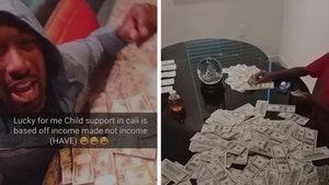 Gilbert Arenas -- I'M ROLLIN' IN CASH ... And Hiding It From My Baby Mama (VIDEO)