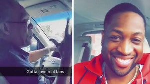 Uber Driver Freaks Out Over Dwyane Wade ... YOU ARE THE MAN! (VIDEO)