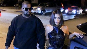 Kim Kardashian Looked Stunning on Night Out with Kanye, Kourtney