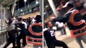 Chicago Bears Fans Beat Up Cowboys Fans at Soldier Field in Fight Video
