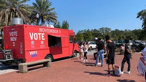 Vote.Org Food Trucks Feeding People for Free at Polling Locations