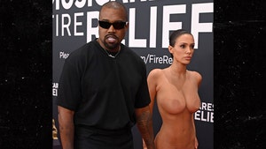 Kanye West and Bianca Censori Arrive at Grammy Awards, Bianca Strips Naked on Carpet