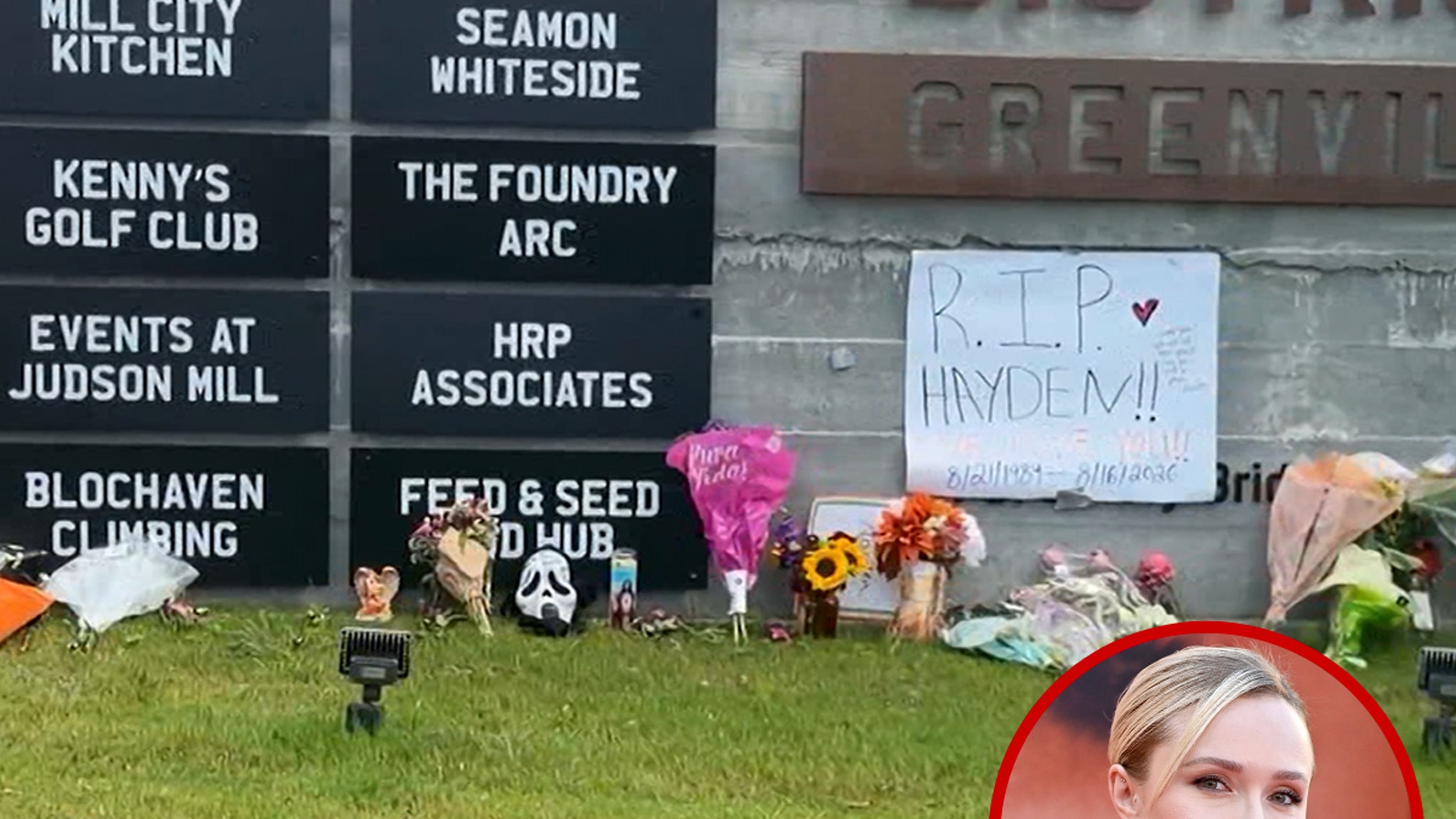 Hayden Panettiere Fans Give Nod To 'Scream' Role at Makeshift Memorial